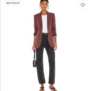 NWOT Agolde 90s Pinch High-Waisted In Black Tea